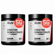2x 9/26 BARE PERFORMANCE NUTRITION, BPN Pure Creatine Monohydrate Powder by Crea picture