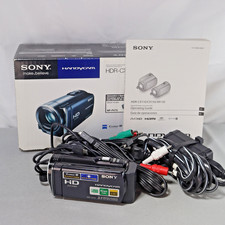 Sony HDR-CX110 HD Handycam Digital Camcorder *VERY GOOD/TESTED* W BOX + Cables picture