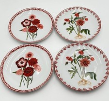 Williams Sonoma AERIN Alpine Mixed Holiday Salad Plates 8.25