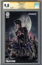 CATWOMAN #71 CGC 9.8 SS SIGNED LEE BERMEJO VARIANT COVER LOW POP 16 RARE picture