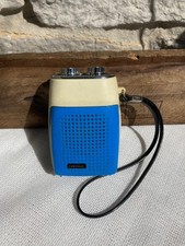 Computron Electric Shaver Style Vintage AM Radio - Still Picks Up Stations-Used picture