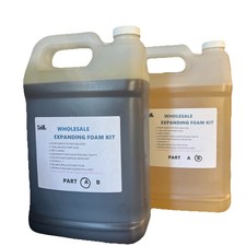 2 gal kit 2-part pour foam 2 lb density closed cell expanding polyurethane picture