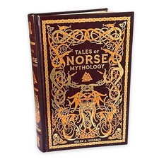TALES OF NORSE MYTHOLOGY by Helen Guerber Leather Bound Hardcover Gift Book picture