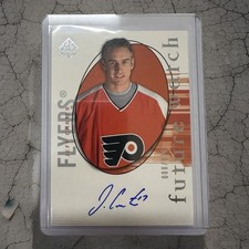 2005-06 SP Authentic - Jeff Carter #177 (008/999) Autograph RC picture