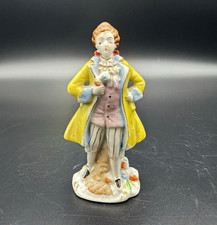 Vintage hand-painted porcelain figurine colonial gentleman - Occupied Japan picture