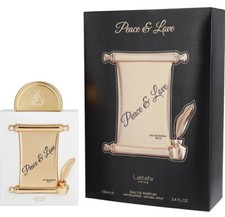 Pride Peace & Love Lattafa perfume unisex EDP 3.3 / 3.4 oz New in Box picture