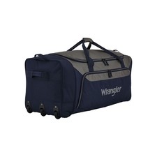 Wrangler 36 inch Collapsible 3 Wheel Rolling Locker Duffel, Navy picture