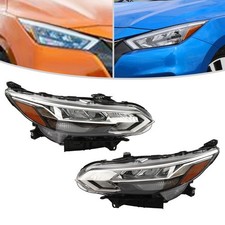 For 2020-2022 Nissan Sentra Pair LED Headlight Assembly Left+Right Headlamps Set picture