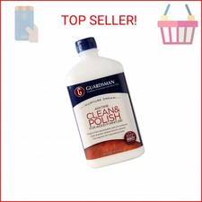 Guardsman Clean & Polish For Wood Furniture - Cream Polish 16.9 oz - Silicone Fr picture