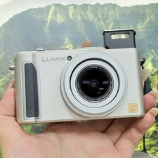 95% New Panasonic LUMIX DMC-LX3 10.1MP 2.5x Silver Digital Camera picture