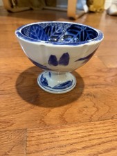 antique blue and white porcelain bowl Late  19th century Meiji? See Pictures picture