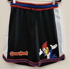 Vintage 2002 Universal Studios Woody Woodpecker Shorts Men Sz S picture