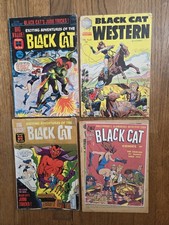 Rare 1940's To 60's Black Cat Comic Lot Golden Age More picture