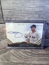 2018 Topps Tier One Chris Sale Tier One Talent Autograph Red Sox 002/130 picture