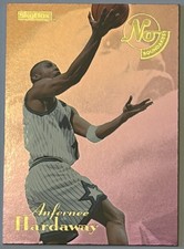 1995-96 SkyBox E-XL Penny Hardaway No Boundaries #7 Die Cut Insert Magic picture