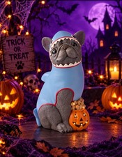 2026 Halloween Classic 2.5 Ft Gray Frenchie in Shark Costume picture