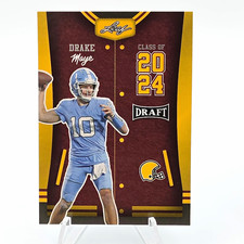 Leaf 2023 Draft Class of 2024 Drake Maye #79 Gold RC NCAA Tar Heels picture