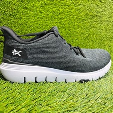 Kuru Flex Via Womens Size 9D Black Gray White Athletic Running Shoes Sneakers picture