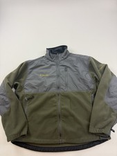 Columbia Jacket Mens XL Green Titanium Interchange Fleece Full Zip Outdoor picture