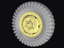 Panzer Art 1/35 Front Road Wheels for US M3 Half-track WWII (Firestone) RE35-525 picture