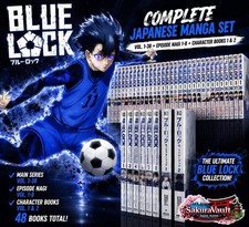 Blue Lock Complete Manga Set 1-38 + Nagi 1-8 NOT First Edition picture