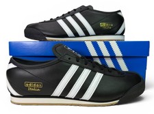 Adidas Originals Italia 70's Sneaker JS1324 Black/White/Gum Men's Shoe Size 10 picture