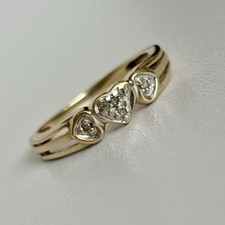 10K Yellow Gold Diamonds 