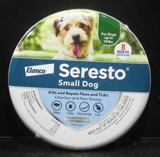 Seresto Flea and Tick Collar 8 Months Protection Small Dogs - 18lbs 100% Genuine picture