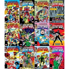 MSH Secret Wars (1984) #1 2 3 4 5 6 7 8 9 10 11 12 Marvel FACSIMILE COVER SELECT picture