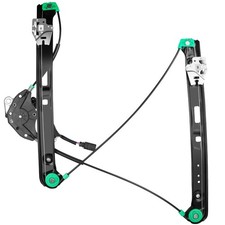 NPAUTO Front Passenger Power Window Regulator Motor For BMW E46, 99-05 741-485 picture