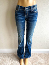 BKE Y2K 2000s Low Rise Bootcut Jeans Size 27 picture