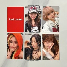 LE SSERAFIM Pureflow Tour USA Merch - Track Jacket Photocard Set (CARDS ONLY) picture