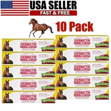 10 Pack Apple Flavor Horse Dewormer Paste Boxed Wormer Exp 01/2028 picture