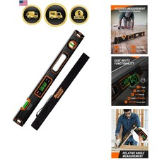 Mecurate 24-Inch Digital Level, Professional Smart Precision Torpedo Level Tool, picture