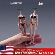 USA 1/12 Large Bust Breast Plump Hip Seamless Girl 6inch Female Figure Body Toys picture
