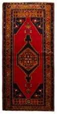 Traditional Vintage Hand-Knotted Area Rug 3'6