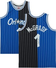 Tracy McGrady Orlando Magic Signed Split Mitchell & Ness 2003-04 Swingman Jersey picture