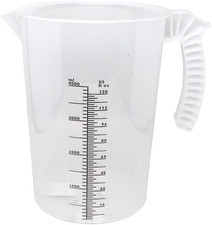 Jarra Medidora Multiuso 1 Galon 128oz Plastico Cocina Industria Hogar Medir picture