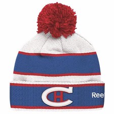 MONTREAL CANADIENS 2016 NHL WINTER CLASSIC REEBOK CUFFED POM KNIT HAT TOQUE picture