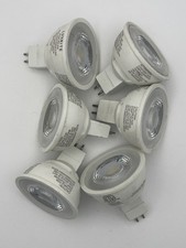 LOT of 6 Luxrite LR21405 MR16 LED Bulbs 6.5W 12V GU5.3 3000K Dimmable Used picture