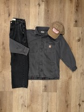 90’s Carhartt Men's Vintage Blanket Lined Jacket Size L picture