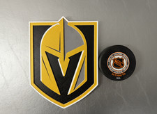 Vegas Golden Knights 3D Printed Wall Sign | NHL Hockey Man Cave Decor | VGK Fan picture