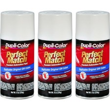 Duplicolor BGM0434 Perfect Match GM Olympic White 8oz Aerosol 3PACK 50 WA8624 picture