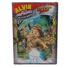 Alvin and the Chipmunks Go to the Movies: Daytona Jones (DVD, 2008) Animated picture