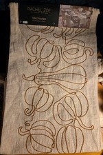 Rachel Zoe Thanksgiving 16x90 Table Runner Pumpkins 🎃 Fall Autumn 🍂 🍁 Harvest picture