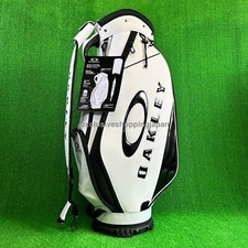 Oakley Golf Cart Bag 9.5 x 47inch 18.0 2025 Model 5-way Ellipse Logo PU White picture