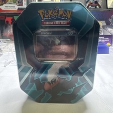 Pokemon trading card game collectible metal tin- Darkrai  sealed   picture