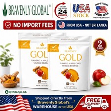 Bravenly Global Gold Turmeric Sticks inflammation 60 Servings total - 2 bags🔥 picture