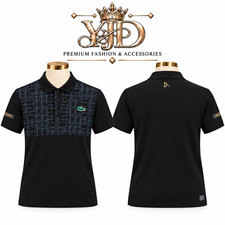 Lacoste Sport Novak Djokovic Ultra Dry Men's M Black Regular Fit Polo SS picture