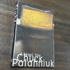 Fight Club by Chuck Palahniuk Hard Cover First Edition 1996 W.W. Norton Novel picture